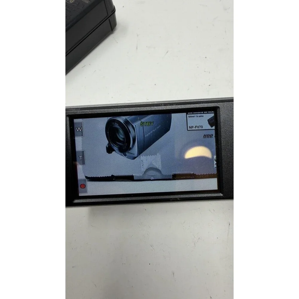 Sony Handycam DCR-SR68 80GB HDD Camcorder Bundle Tested Working